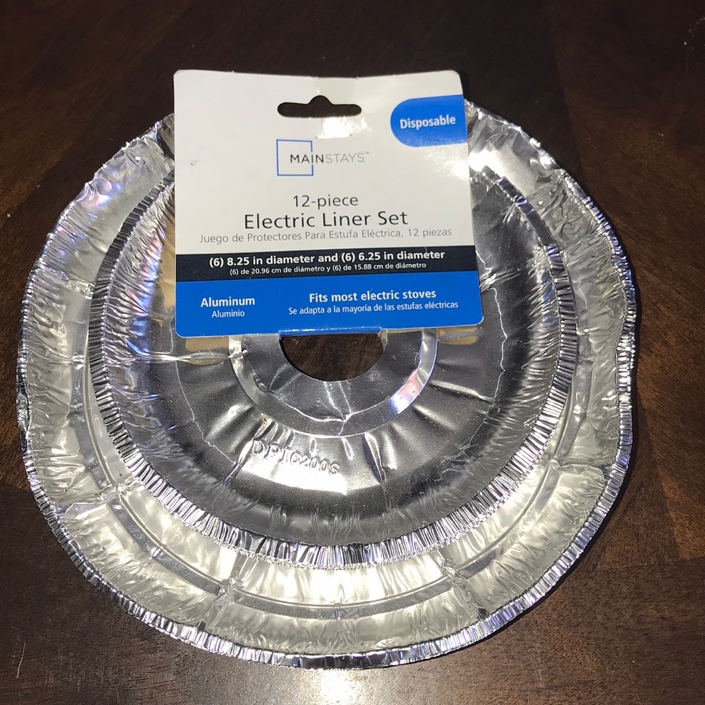 Mainstays disposable 12 piece electric liner new